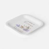 Baby is Brewing Tea Party  ペーパープレート (傾斜あり)