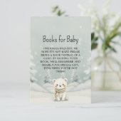 Baby It Cold Outside Polar Bear Books for Baby エンクロージャーカード (スタンド正面)