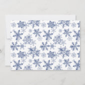 Baby It’s Cold Outside Baby Shower 招待状 (裏面)