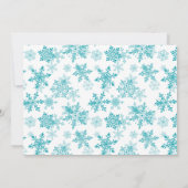 Baby It’s Cold Outside Baby Shower 招待状 (裏面)