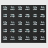 Baby It`s Cold Outside im tiefsten Winter ラッピングペーパー (フラット)