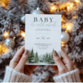 Baby It’s Cold Outside Winter Baby Shower Invite 招待状