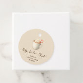 Baby, It's Cocoa Outside Baby Shower  フェイバータグ (インサイチュ)