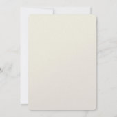 Baby, it's Cocoa Outside Baby Shower Invitation 招待状 (裏面)