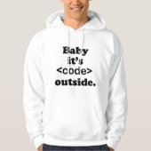 Baby It's <Code> Outside Tシャツ (正面)