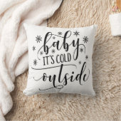 Baby Its Cold Outside スロー枕 クッション (ブランケット)