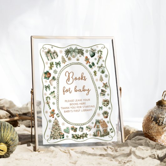 Baby It's Cold Outside ニュートラル ベビー本  ポスター