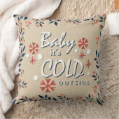 Baby It's Cold Outside ピロー (ブランケット)