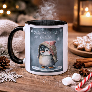 Baby It's Cold Outside ペンギン マグカップ