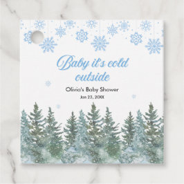 Baby It's Cold Outside 冬の赤ちゃんお披露目会 フェイバータグ