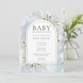 Baby+Its+Cold+Outside 冬の雪の赤ちゃんお披露目会 招待状 (スタンド正面)