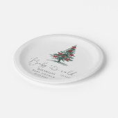 Baby It's Cold Outside Baby Shower ペーパープレート (アングル)