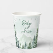 Baby it's Cold Outside Baby Shower 紙コップ (裏面)