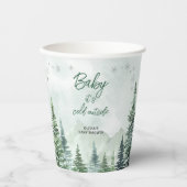 Baby it's Cold Outside Baby Shower 紙コップ (正面)