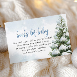 Baby It's Cold Outside Baby Shower Books for Baby エンクロージャーカード