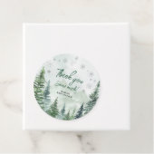 Baby it's Cold Outside Baby Shower Thank you フェイバータグ (インサイチュ)