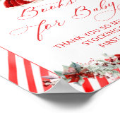 Baby its Cold Outside Books for Baby Baby Shower ポスター (角)