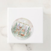 Baby It's Cold Outside Cute Winter Woodland フェイバータグ (インサイチュ)