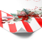 Baby Its Cold Outside Girl Baby Shower Welcome ポスター (角)