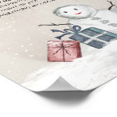 Baby its cold outside Late night diapers game  ポスター (角)