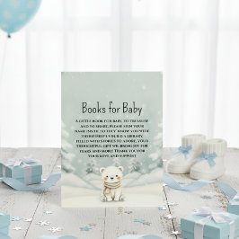 Baby It's Cold Outside Polar Bear Books for Baby エンクロージャーカード
