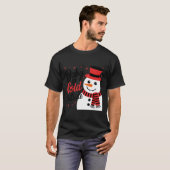 Baby It's Cold Outside Retro Christmas Long Sleeve Tシャツ (正面フル)