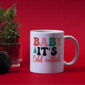 Baby it's cold outside script コーヒーマグカップ
