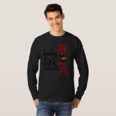 Baby It's Cold Outside Snowman Christmas Winter 1 Tシャツ (正面フル)