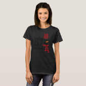 Baby It's Cold Outside Snowman Christmas Winter 1 Tシャツ (正面フル)