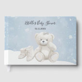 Baby, It's Cold Outside Teddy Bear Winter ゲストブック (正面)