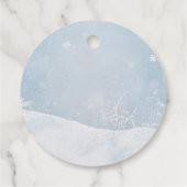 Baby, It's Cold Outside Teddy Bear Wonderland  フェイバータグ (裏面)