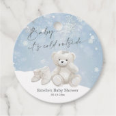 Baby, It's Cold Outside Teddy Bear Wonderland  フェイバータグ (正面)