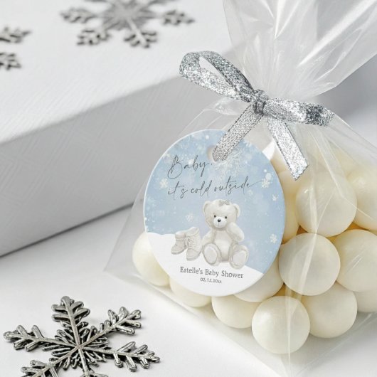 Baby, It's Cold Outside Teddy Bear Wonderland  フェイバータグ