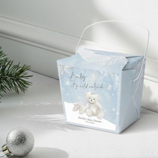 Baby, It's Cold Outside Teddy Bear Wonderland  フェイバーボックス