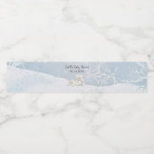 Baby, It's Cold Outside Teddy Bear Wonderland ペットボトルラベル (シングルラベル)