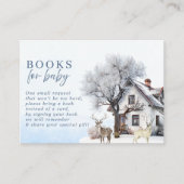 Baby Its Cold Outside Winter Adventure Mountain エンクロージャーカード (正面)