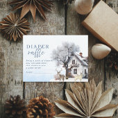 Baby Its Cold Outside Winter Adventure Mountain エンクロージャーカード