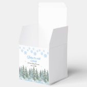Baby It's Cold Outside Winter Baby Shower フェイバーボックス (オープン)
