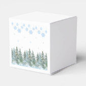 Baby It's Cold Outside Winter Baby Shower フェイバーボックス (裏面サイド)