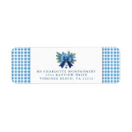 Baby It's Cold Outside Winter Baby Shower Address ラベル