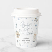 Baby Its Cold Outside Winter Clothes Baby Shower 紙コップ (裏面)