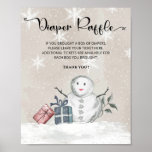 Baby it's cold outside winter diaper raffle  ポスター<br><div class="desc">Baby it's cold outside winter diaper raffle Poster.
Matching items available.</div>