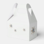 Baby Its Cold Outside Winter Evergreen Baby Shower フェイバーボックス (裏面サイド)