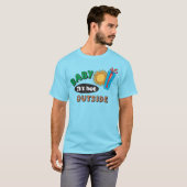 Baby It's Hot Outside メンズTシャツ Tシャツ (正面フル)