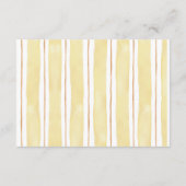 Baby It's Warm Outside Beach Baby Diaper Raffle エンクロージャーカード (裏面)