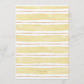 Baby it's Warm Outside Tropical Beach Baby Shower 招待状 (裏面)