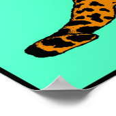 Baby Jaguar Print ポスター (角)