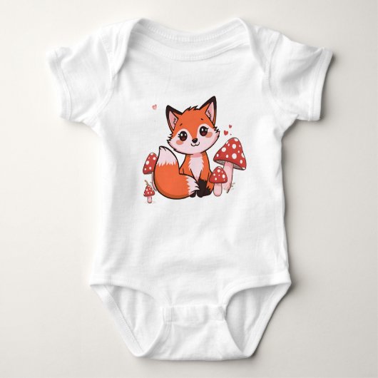 Baby Jersey Bodysuit ベビーボディスーツ (正面)