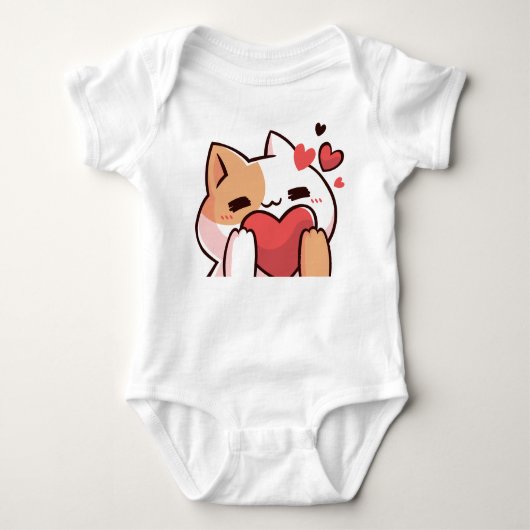 baby jersey bodysuit ベビーボディスーツ (正面)