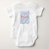 Baby Jersey Bodysuit (portrait) ベビーボディスーツ (裏面)